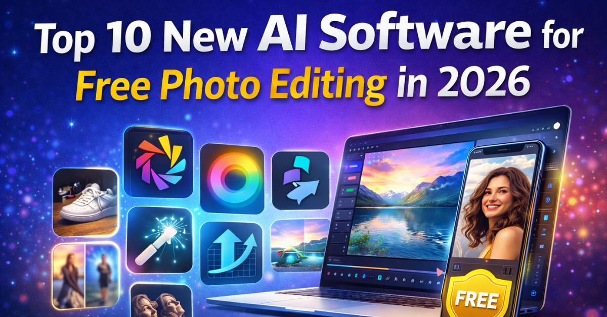 Top 10 New AI Software for Free Photo Editing in 2026 